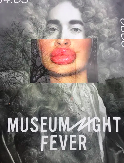 Identité graphique pour la Museum Night Fever Bruxelles