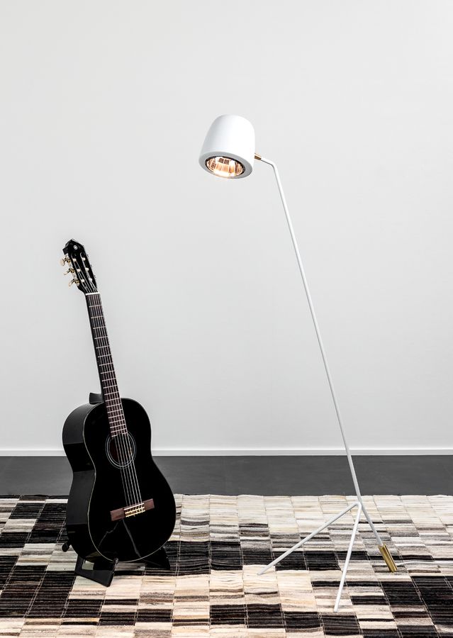 Grande lampe blanche